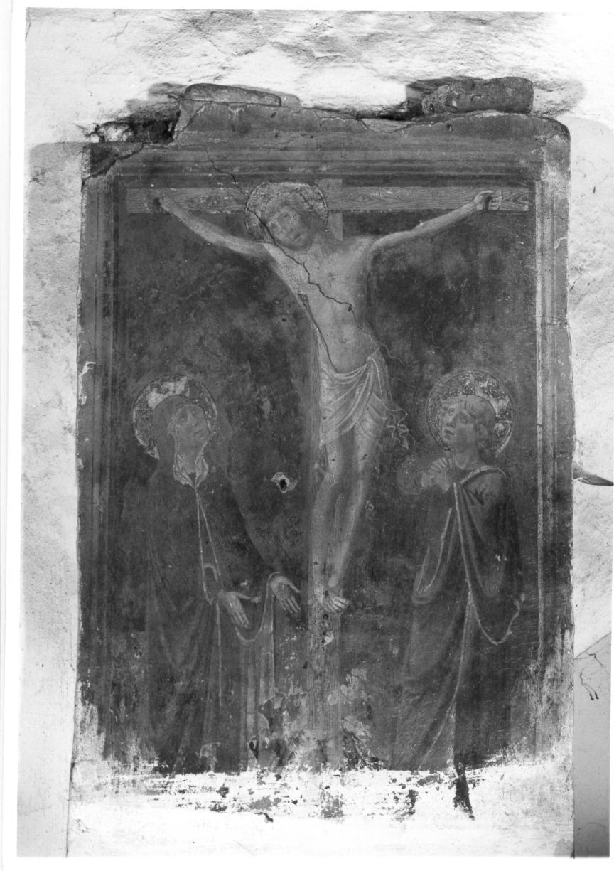 crocifissione di Cristo (dipinto) di Niccolò di Liberatore detto Alunno (attribuito) (metà sec. XV)