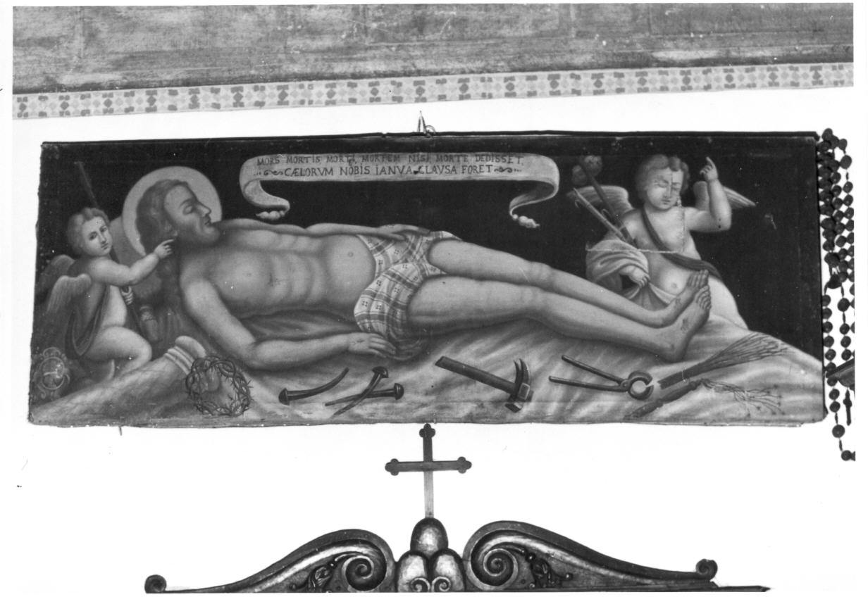 Cristo morto (dipinto) - ambito Italia centrale (sec. XVII)