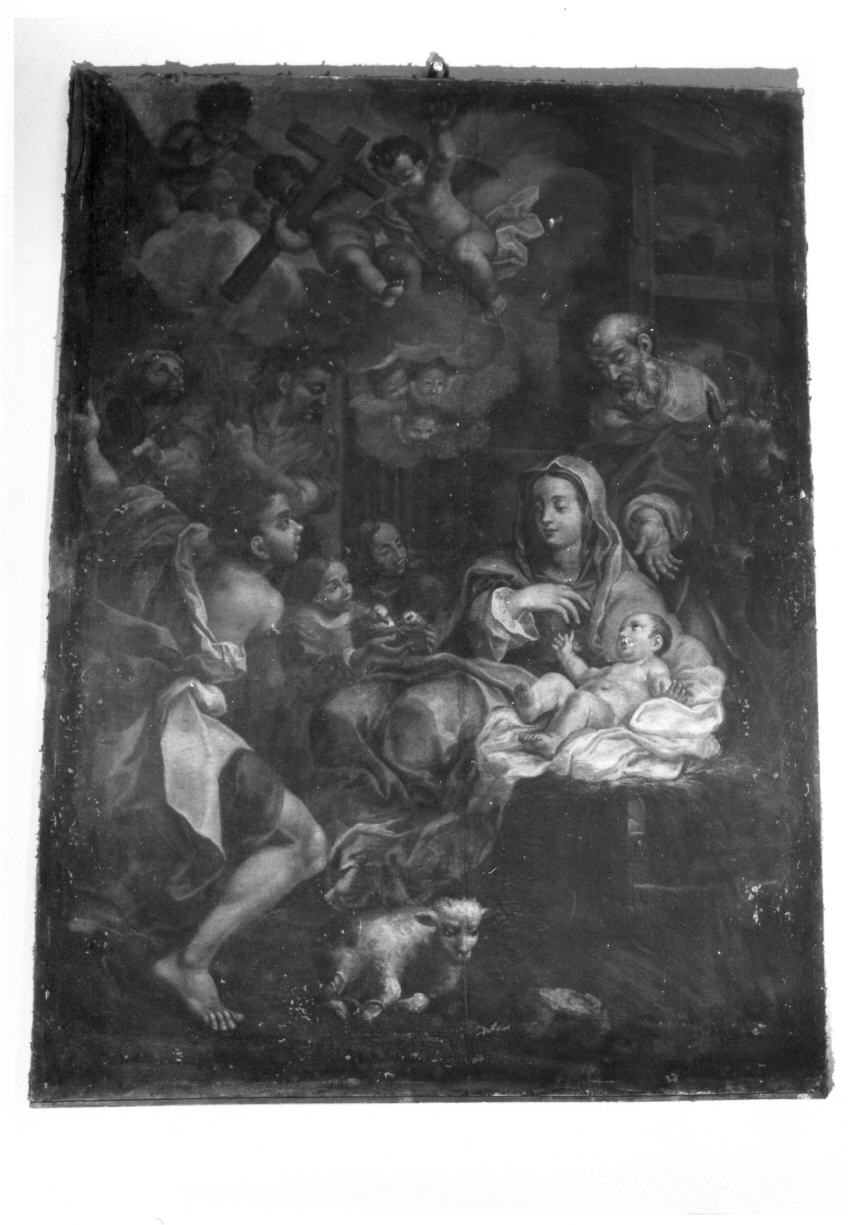 adorazione dei pastori (dipinto) - ambito Italia centrale (seconda metà sec. XVII)