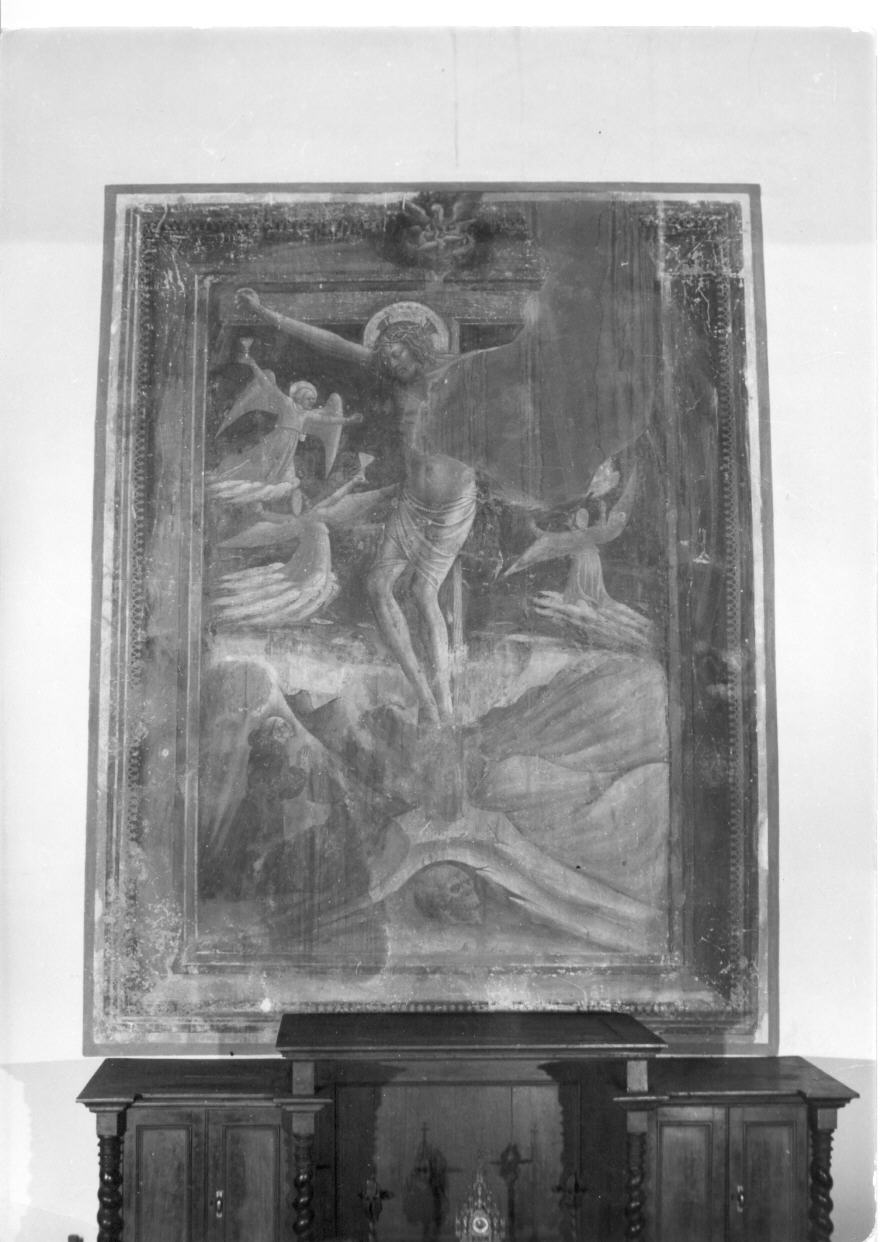 crocifissione di Cristo (dipinto) di Bartolomeo di Tommaso (metà sec. XV)