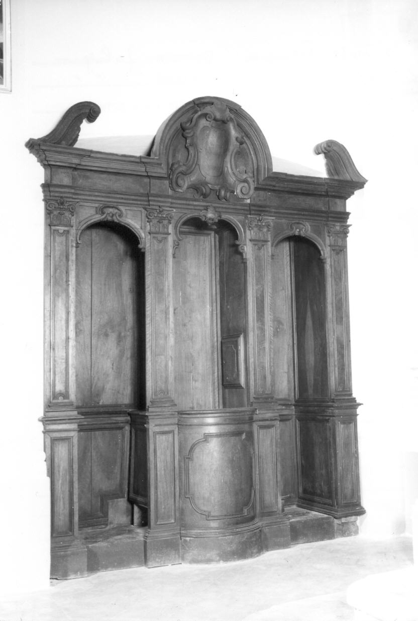 confessionale, pendant - bottega umbra (sec. XVIII)
