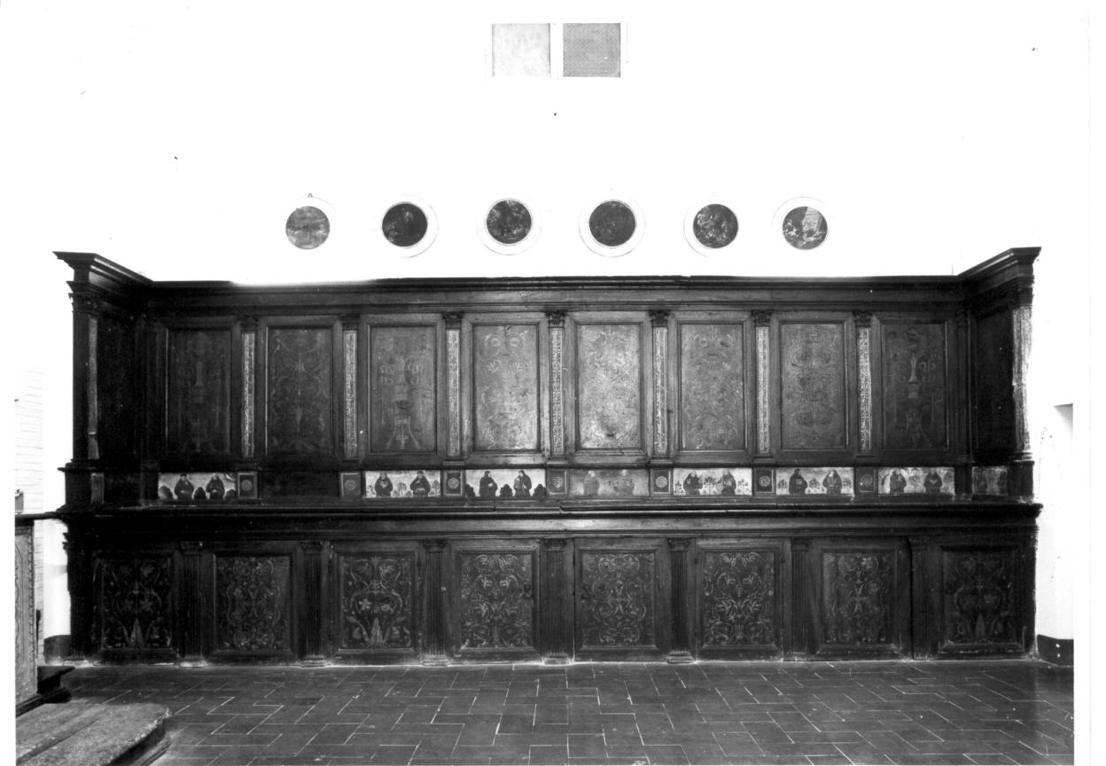 armadio da sacrestia, insieme di Pollione di Gaspare, Ugolino di Gisberto (ultimo quarto sec. XV)
