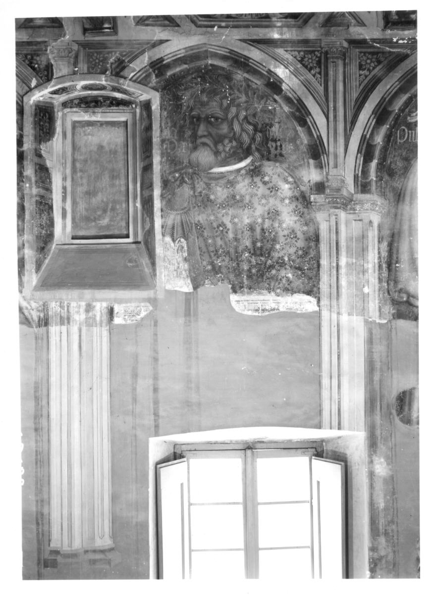 personaggio dell'antichità romana (dipinto, elemento d'insieme) di Gentile da Fabriano (e aiuti) (sec. XV)