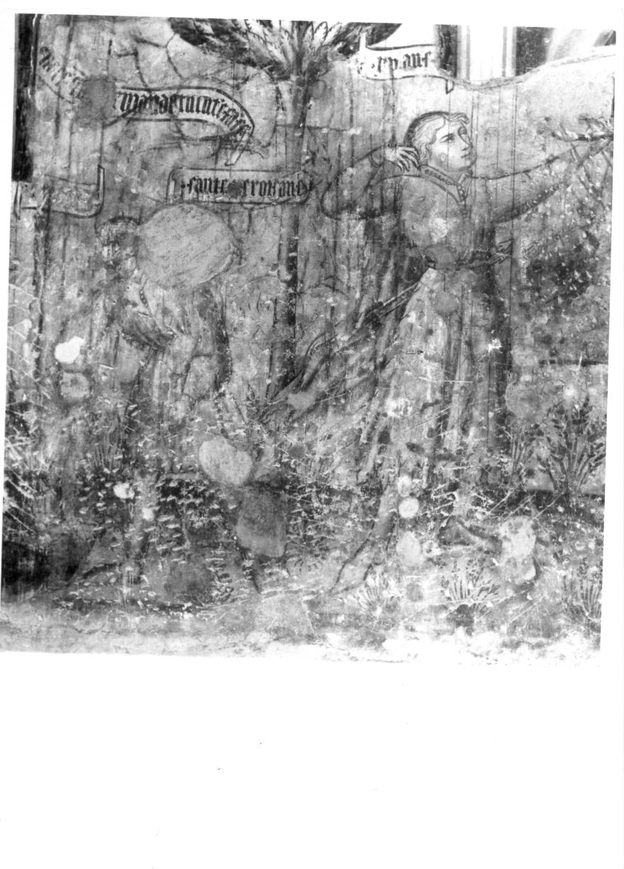 Infanzia (dipinto, elemento d'insieme) di Nocchi Paolo (attribuito) (inizio sec. XV)