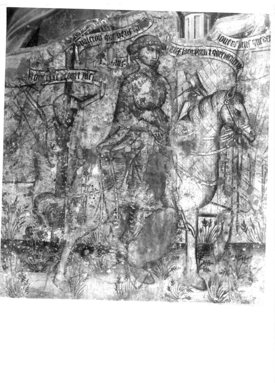 Giovinezza (dipinto, elemento d'insieme) di Nocchi Paolo (attribuito) (inizio sec. XV)