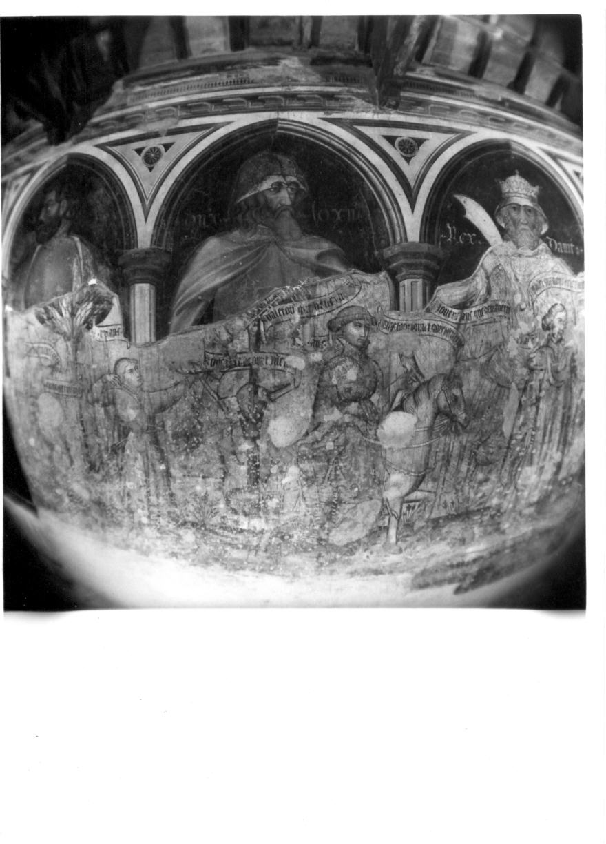 eroe dell'antichità (dipinto, elemento d'insieme) di Gentile da Fabriano (e aiuti) (sec. XV)