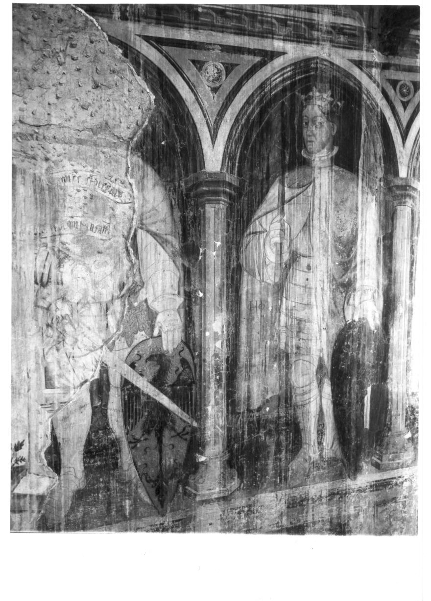 eroe dell'antichità (dipinto, elemento d'insieme) di Gentile da Fabriano (e aiuti) (sec. XV)