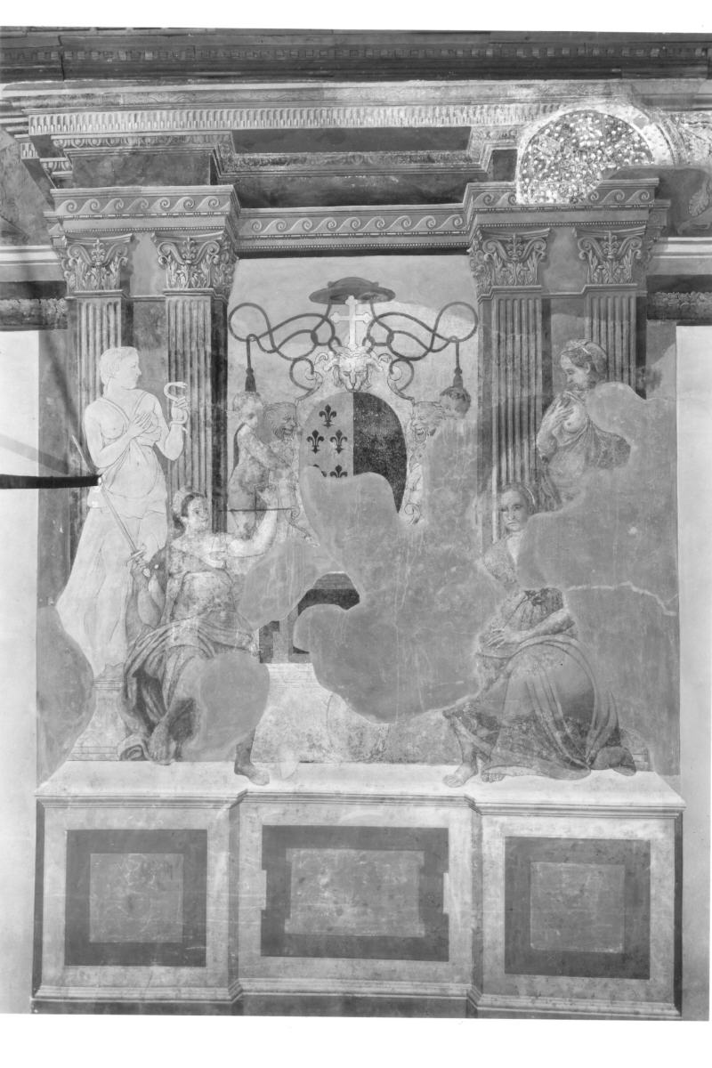 stemma cardinalizio (dipinto) di Pagani Lattanzio (sec. XVI)