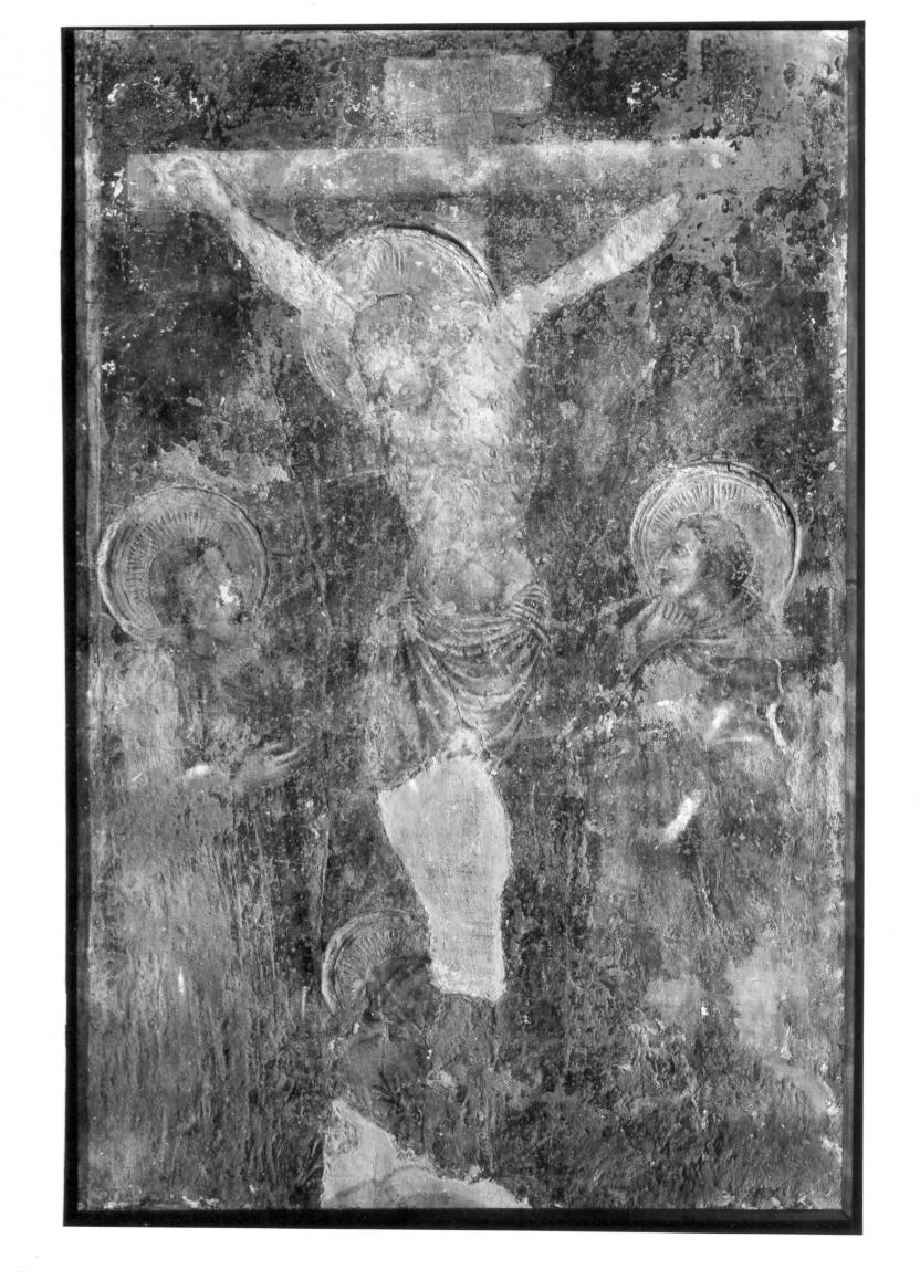 crocifissione di Cristo (dipinto) - ambito umbro (primo quarto sec. XV)