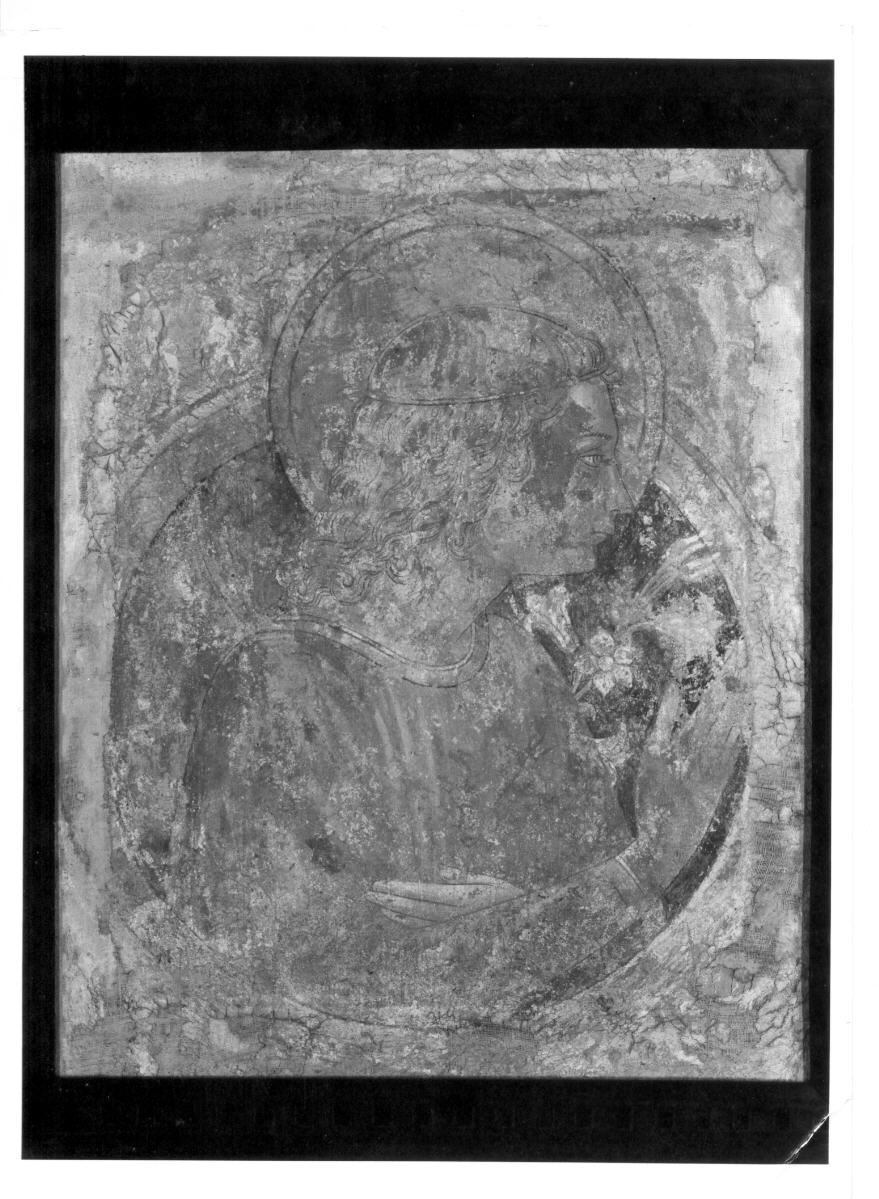 angelo annunciante (dipinto) di Benozzo di Lese detto Benozzo Gozzoli (seconda metà sec. XV)