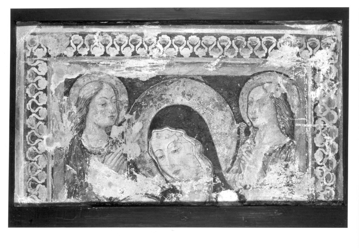 Madonna con Bambino e angeli (dipinto, frammento) di Ugolino di Gisberto (seconda metà sec. XV)