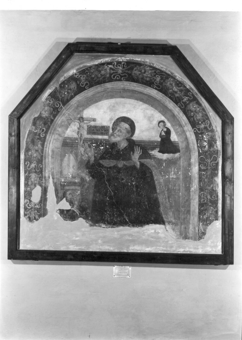 Sant'Agostino in preghiera (dipinto) di Lattanzio di Niccolò detto Alunno (attribuito) (primo quarto sec. XVI)
