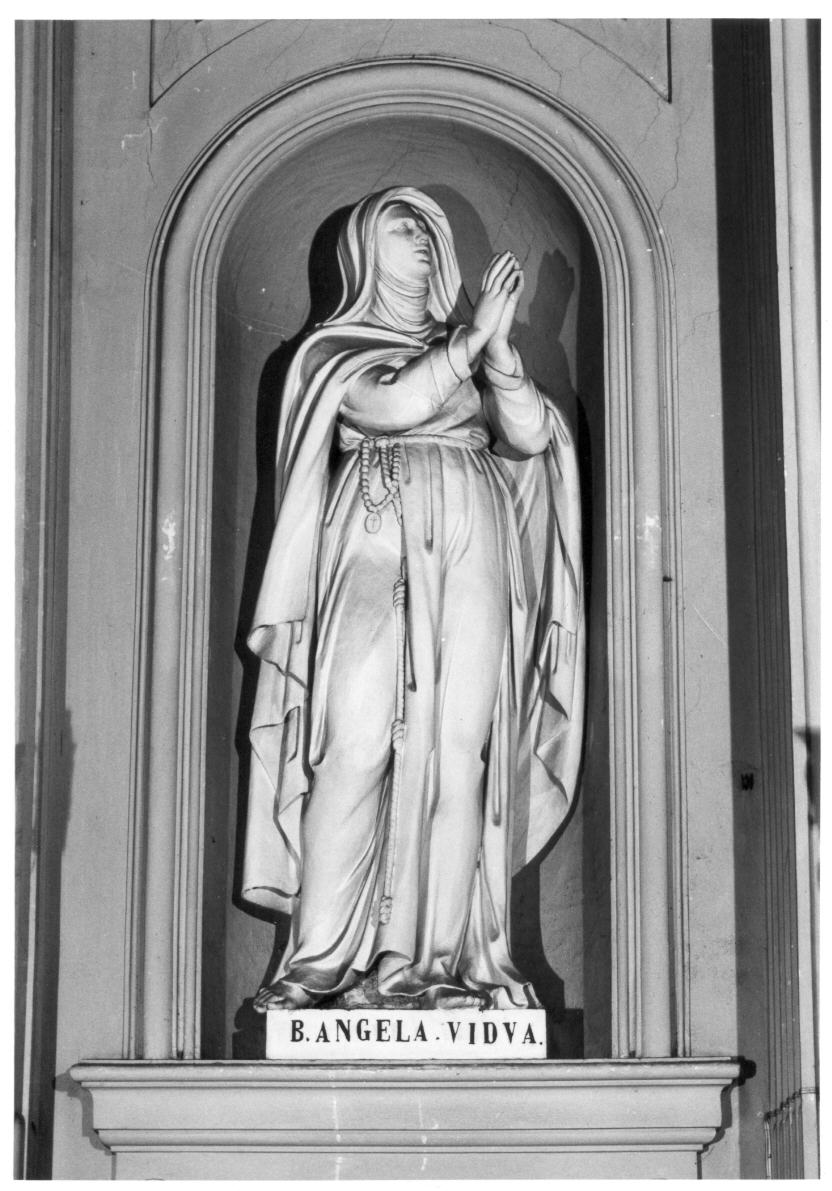 beata Angelina da Foligno (statua) di Girometti Giuseppe (sec. XVIII)
