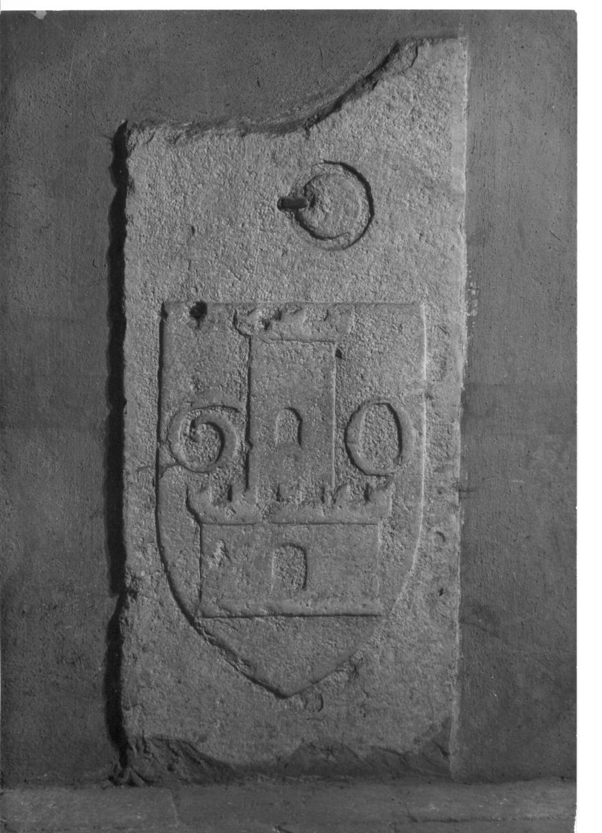 stemma (lapide tombale) - bottega umbra (secc. XVII/ XVIII)