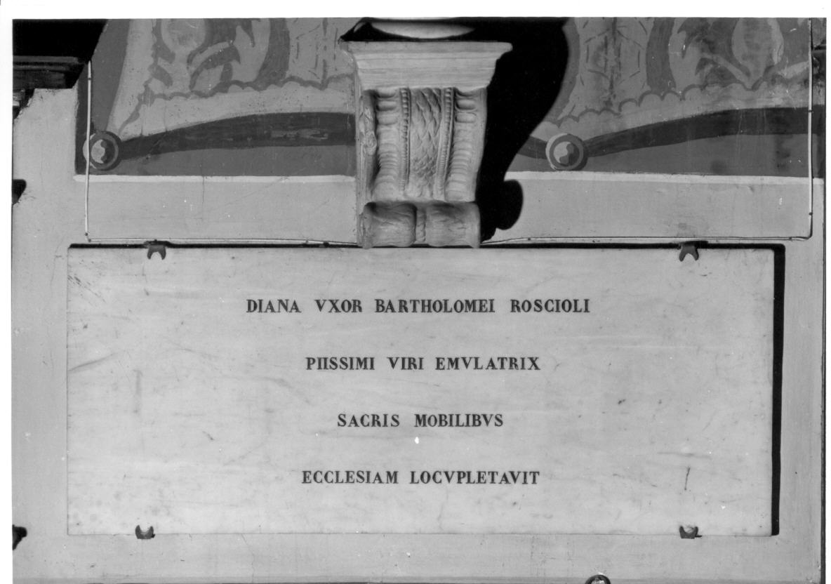 lapide - bottega umbra (sec. XX)