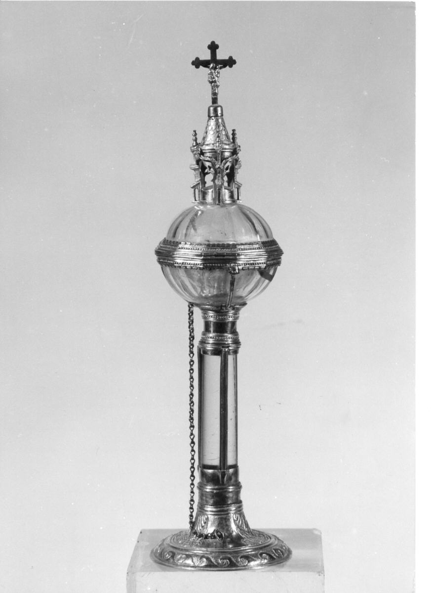 reliquiario a pisside - bottega Italia centrale (sec. XV)