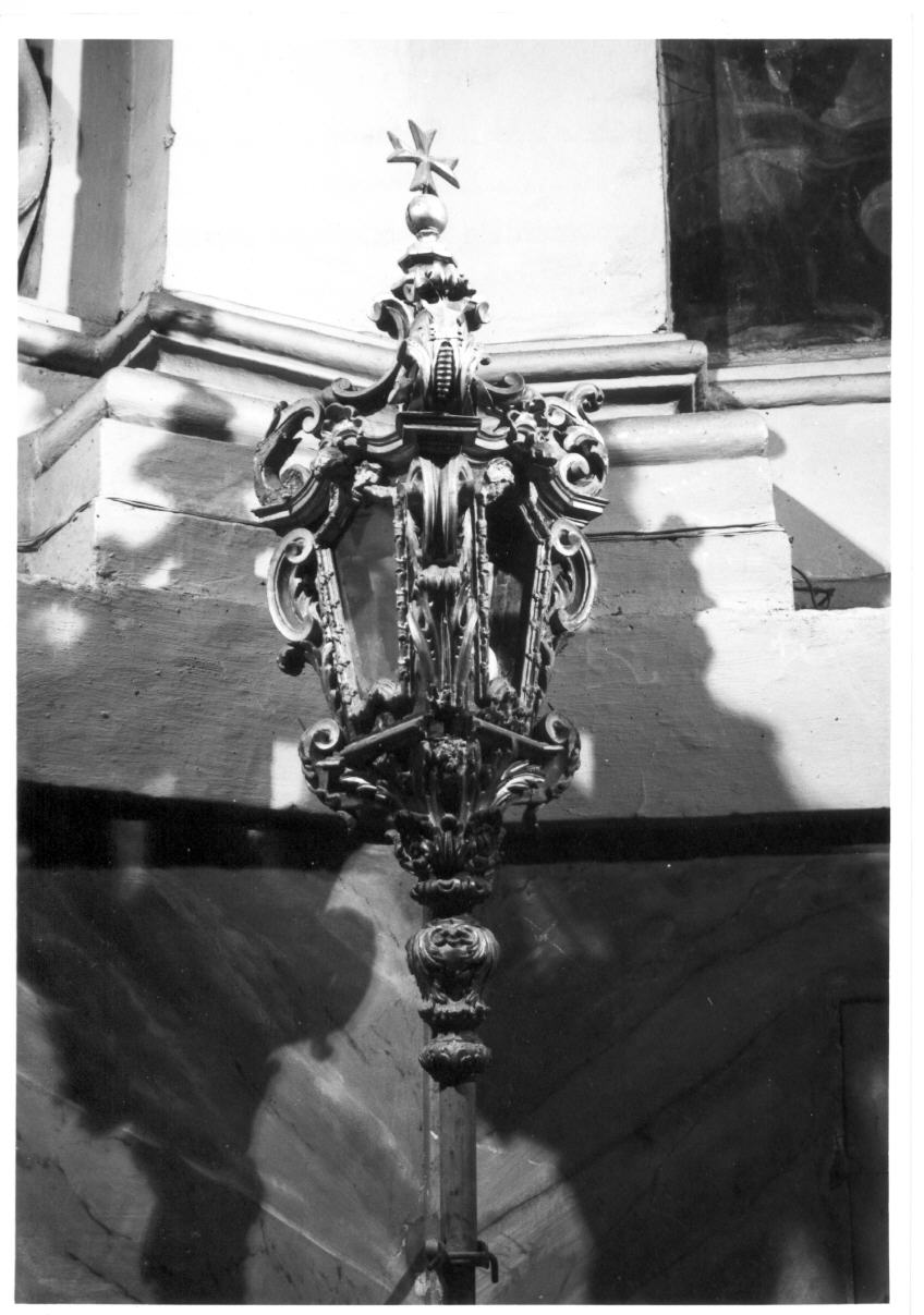 lanterna processionale, coppia - bottega umbra (sec. XVIII)