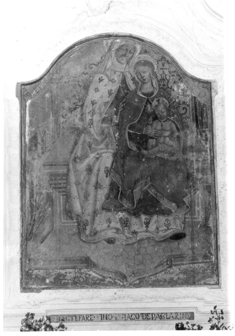 Madonna con Bambino e Sant'Anna (dipinto) - ambito umbro (ultimo quarto sec. XV)