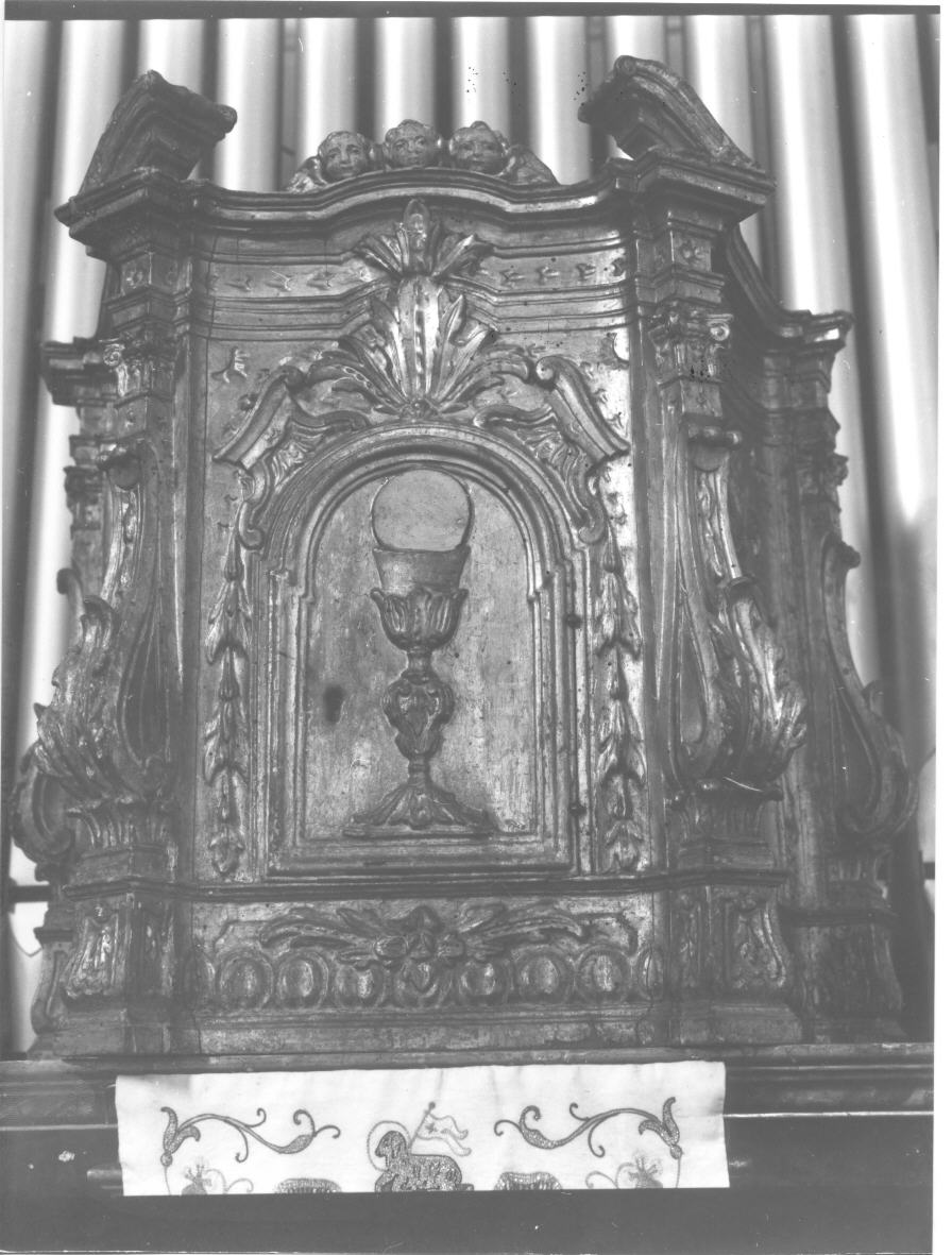 tabernacolo - a tempietto - bottega italiana (sec. XVII)