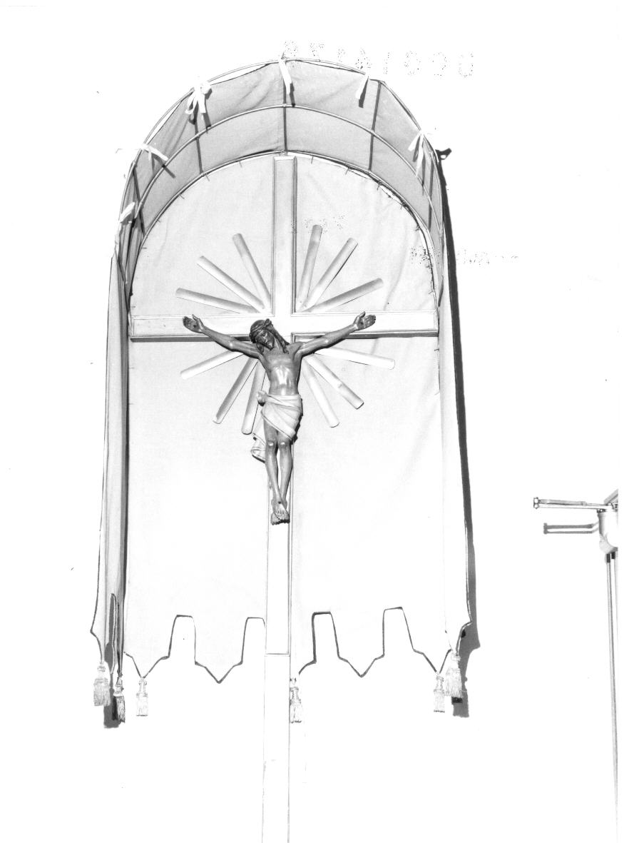 croce di confraternita - bottega italiana (fine/inizio secc. XVII/ XVIII)