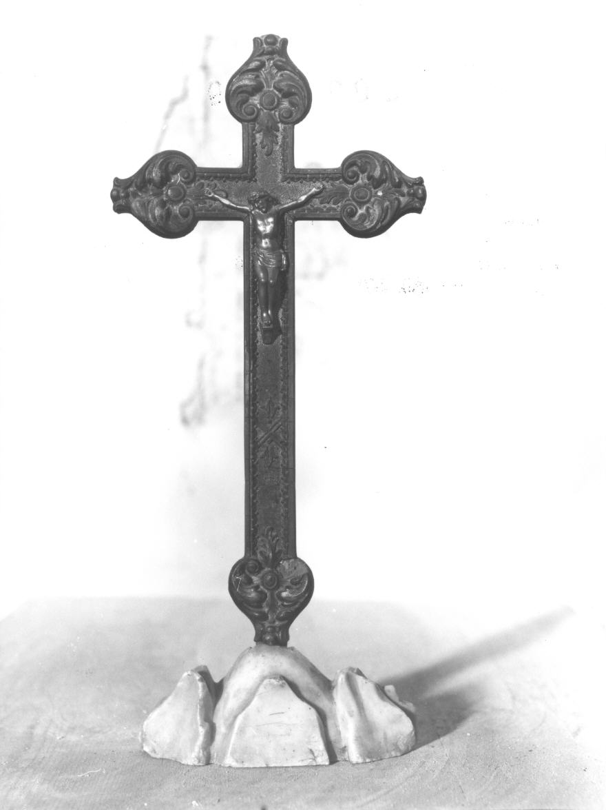 croce da tavolo - bottega umbra (sec. XVII)