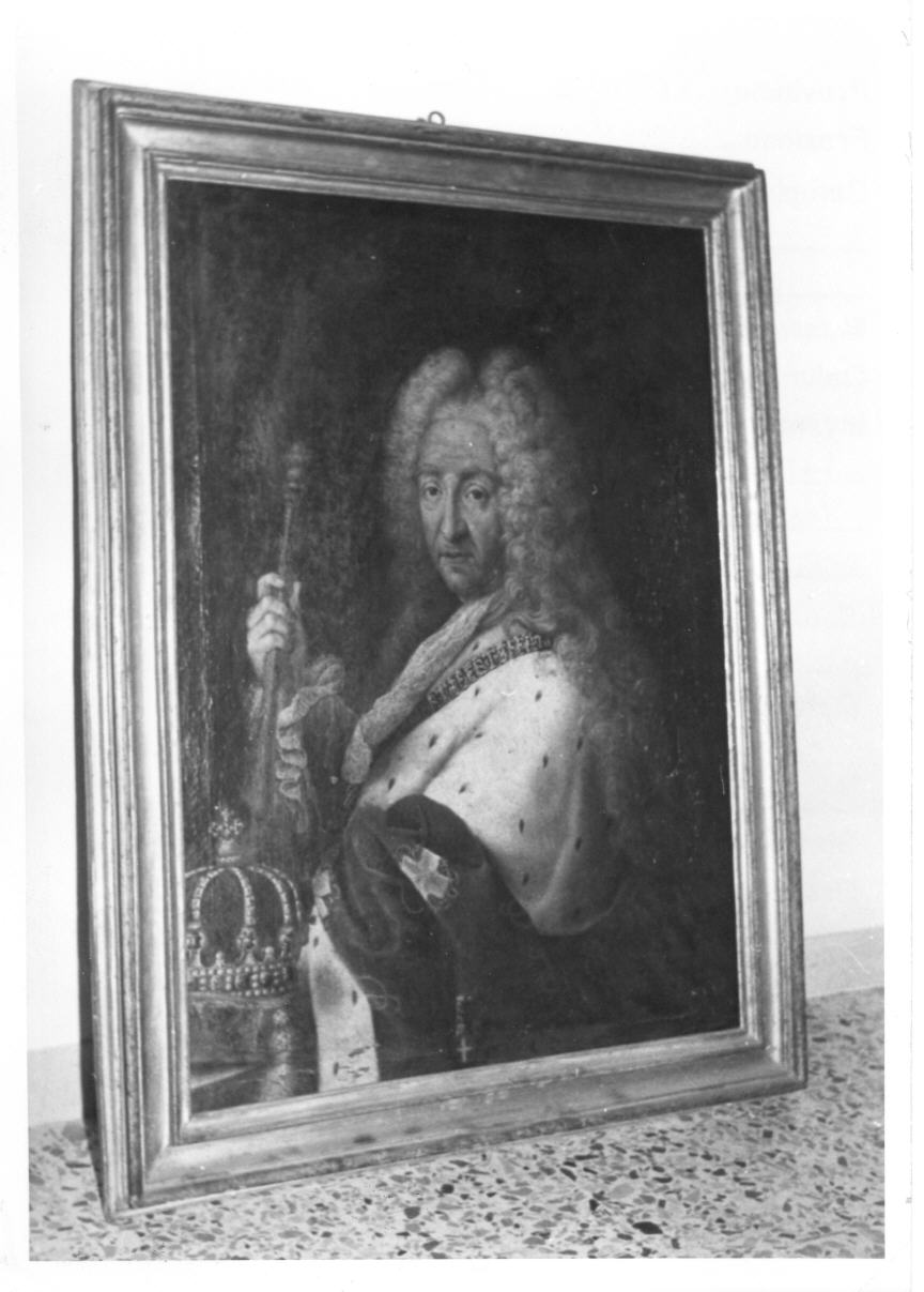 Ritratto di Vittorio Amedeo II Re di Sardegna (dipinto) - ambito italiano (inizio sec. XVIII)