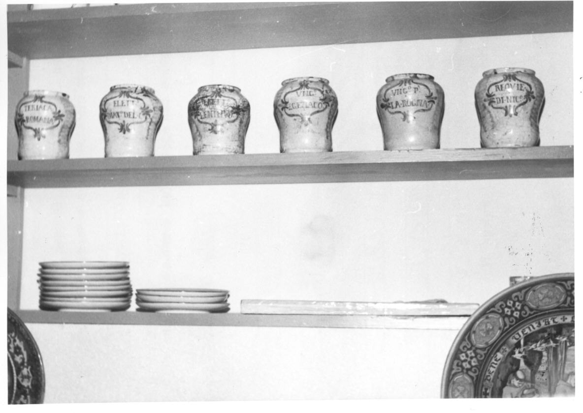 alberello - manifattura di Deruta (seconda metà sec. XVIII)