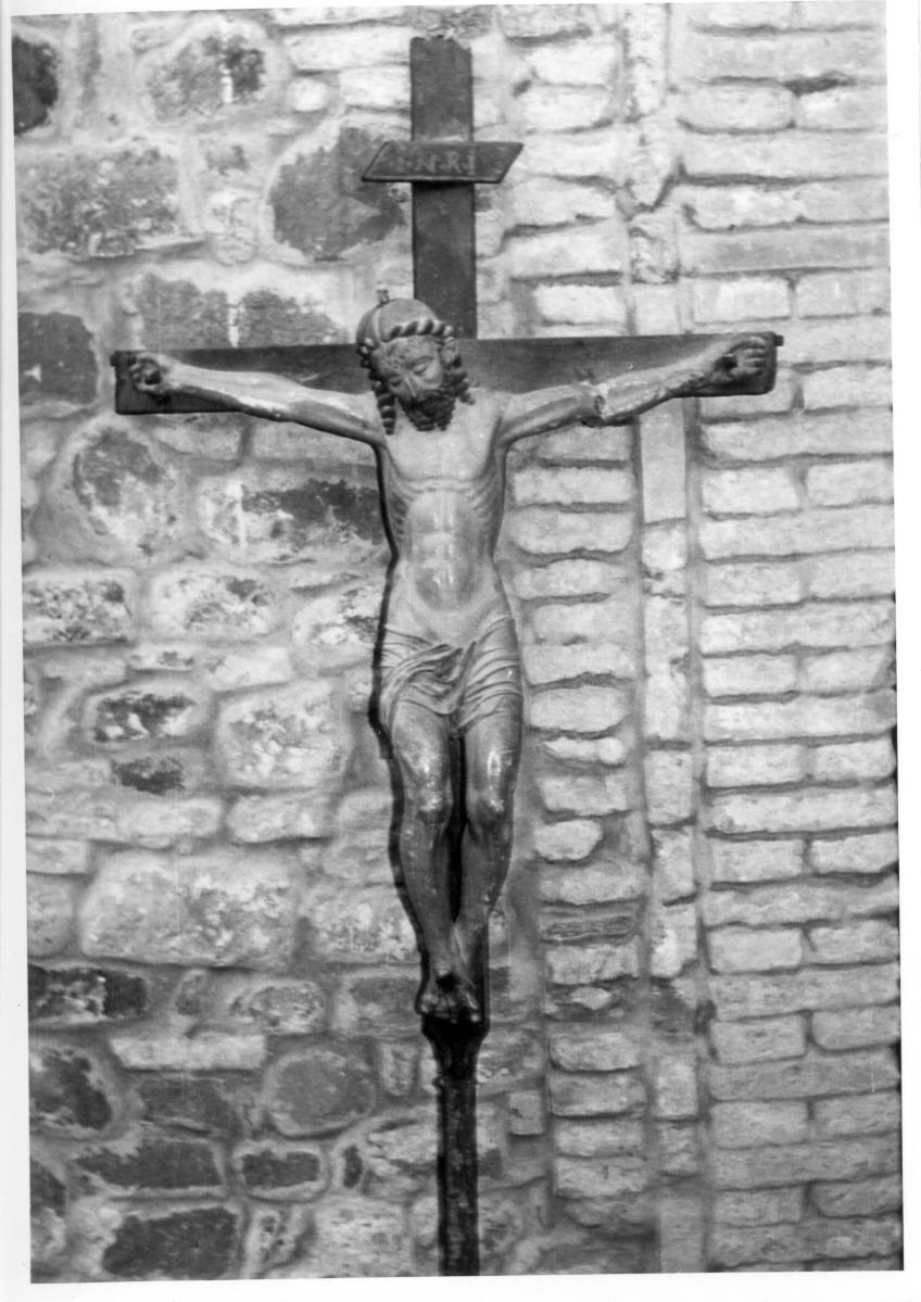 crocifisso - bottega Italia centrale (sec. XV)