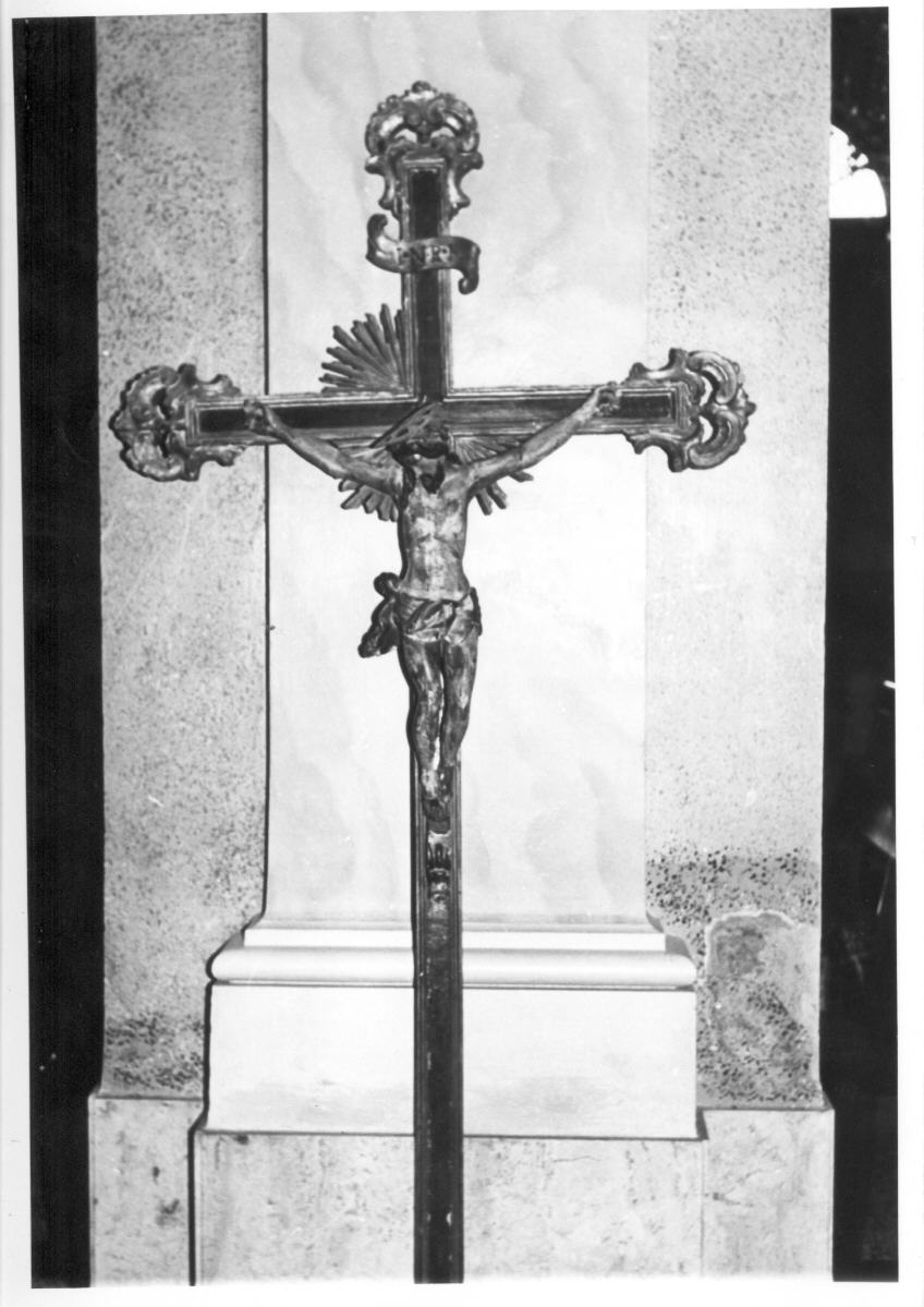 croce processionale - bottega Italia centrale (sec. XVIII)