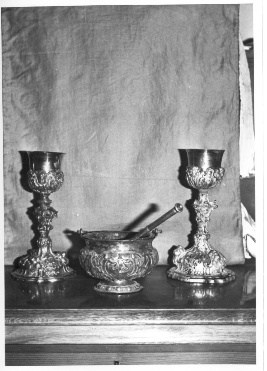 calice - bottega italiana (secc. XVIII/ XIX)