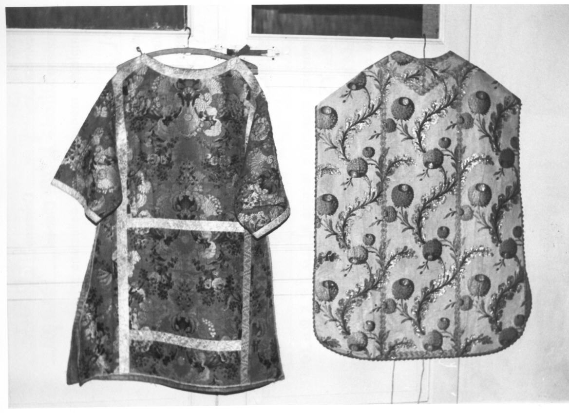 tunicella - manifattura italiana (secc. XVIII/ XIX)