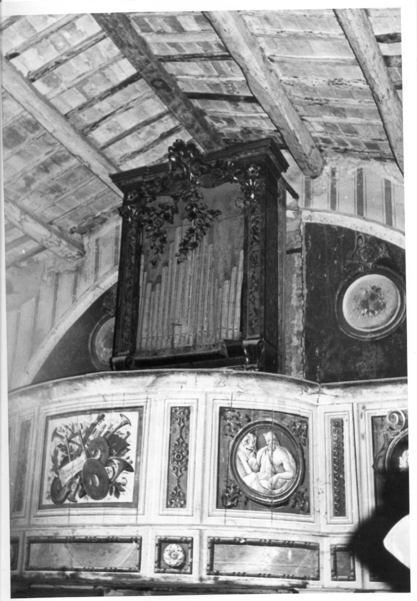 cassa d'organo - bottega Italia centrale (sec. XVIII)