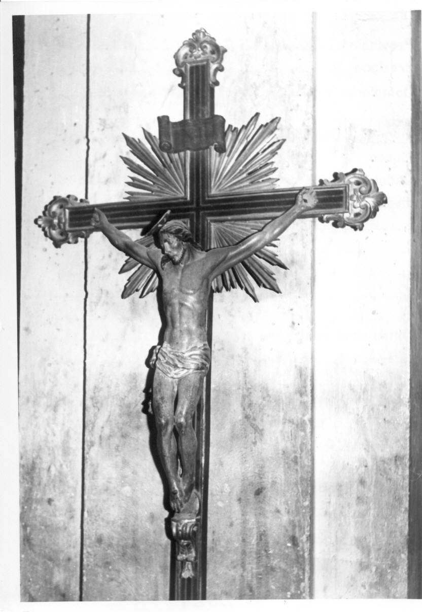 croce processionale - bottega italiana (sec. XIX)