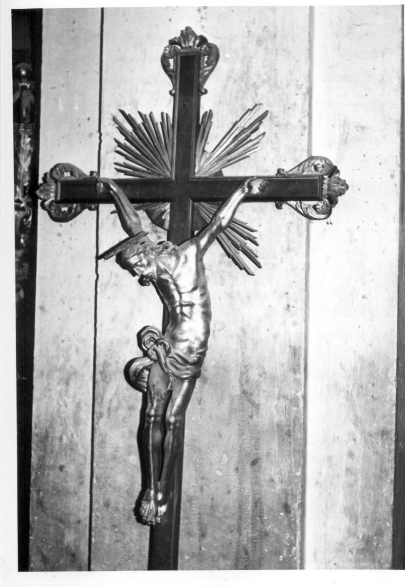 croce processionale - bottega italiana (sec. XIX)