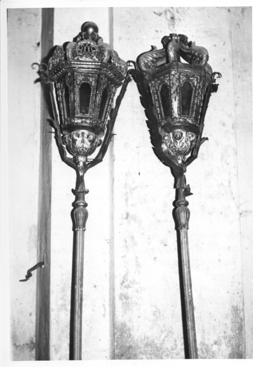 lanterna processionale - bottega Italia centrale (sec. XIX)