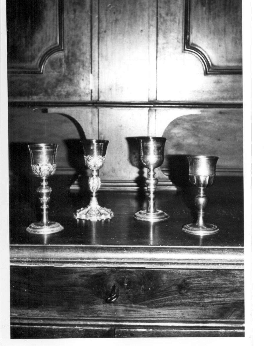 calice - bottega italiana (secc. XVIII/ XIX)