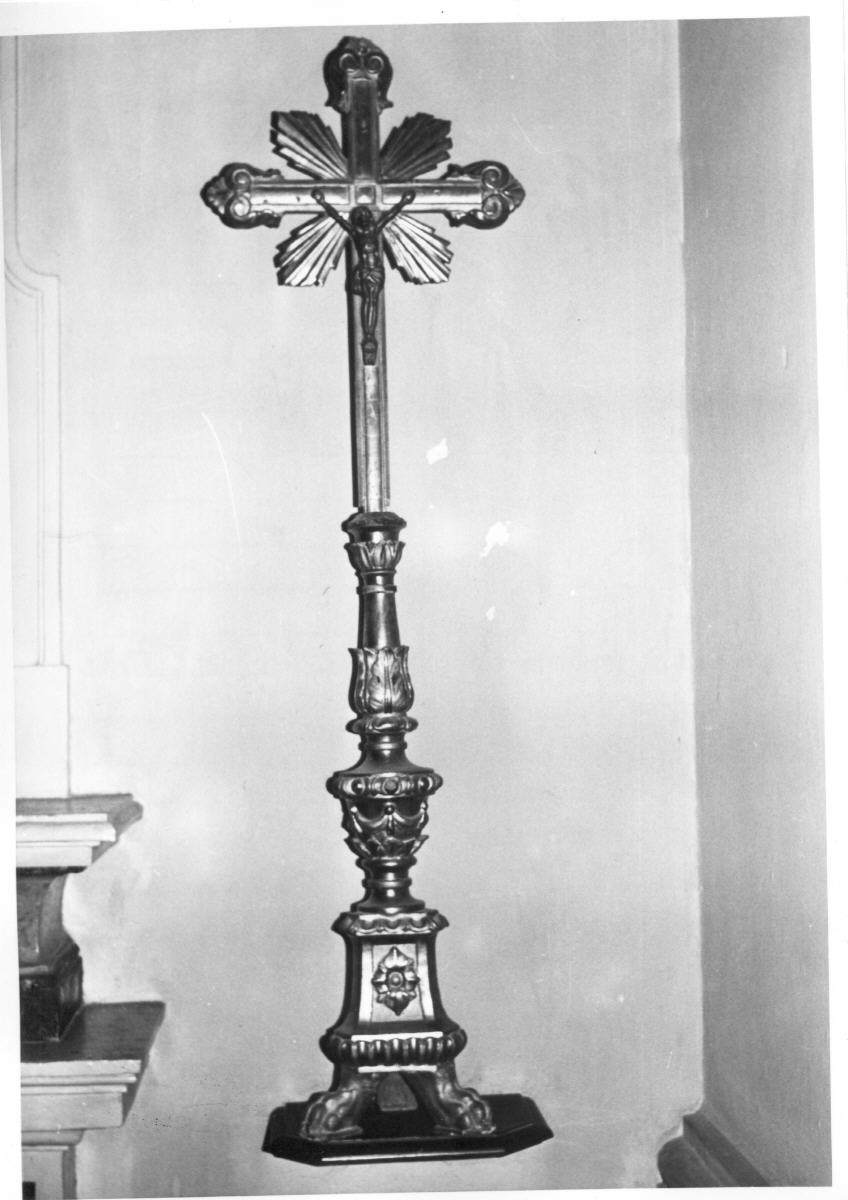 croce d'altare - bottega Italia centrale (sec. XIX)