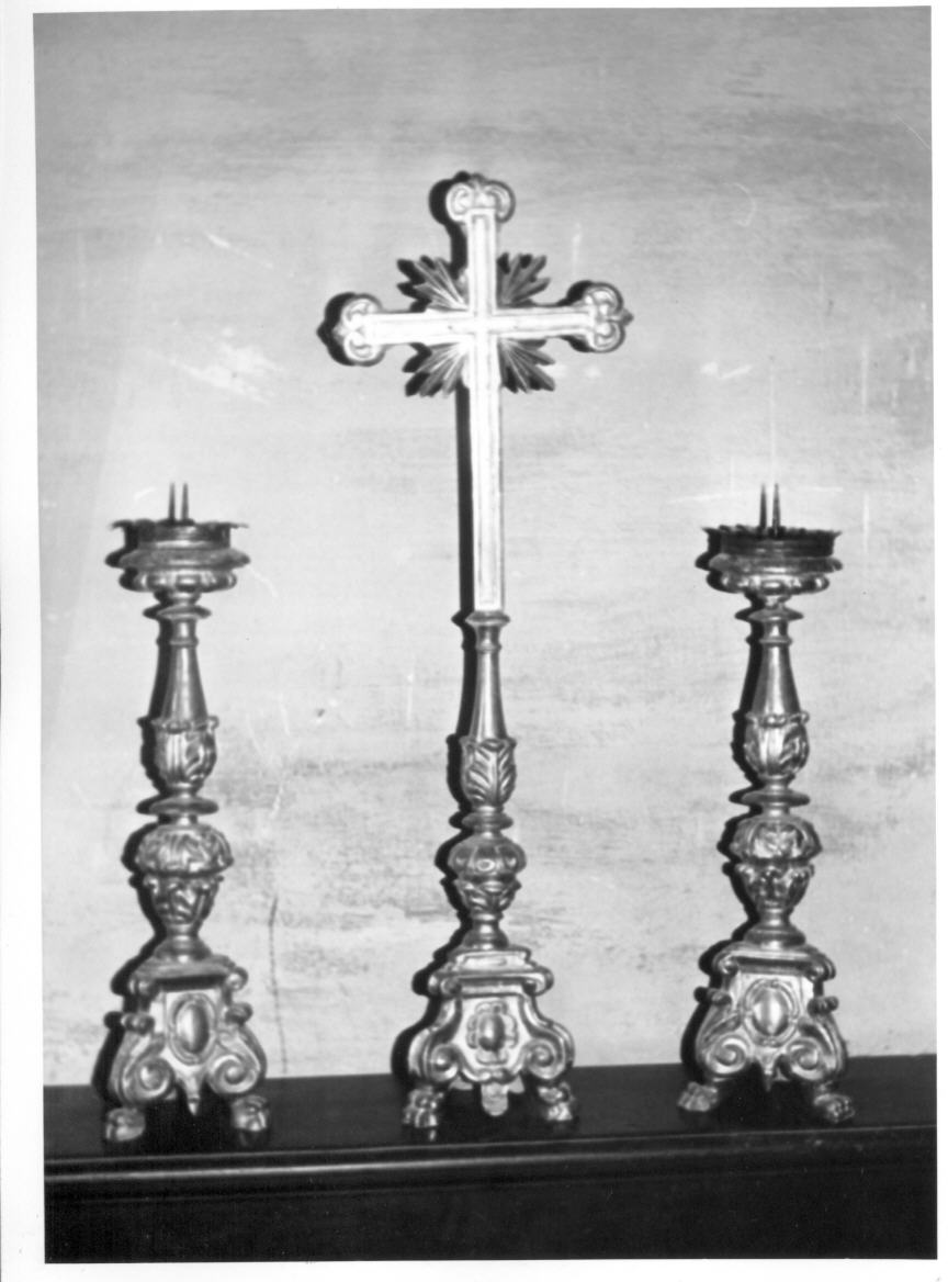 croce d'altare - bottega umbra (sec. XVIII)