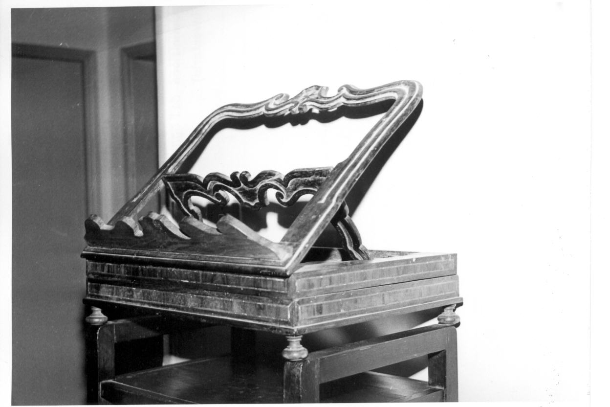 leggio d'altare - bottega Italia centrale (secc. XVIII/ XIX)