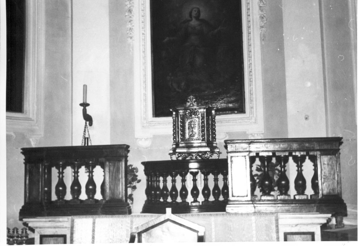 balaustrata - bottega Italia centrale (fine/inizio secc. XVIII/ XIX)