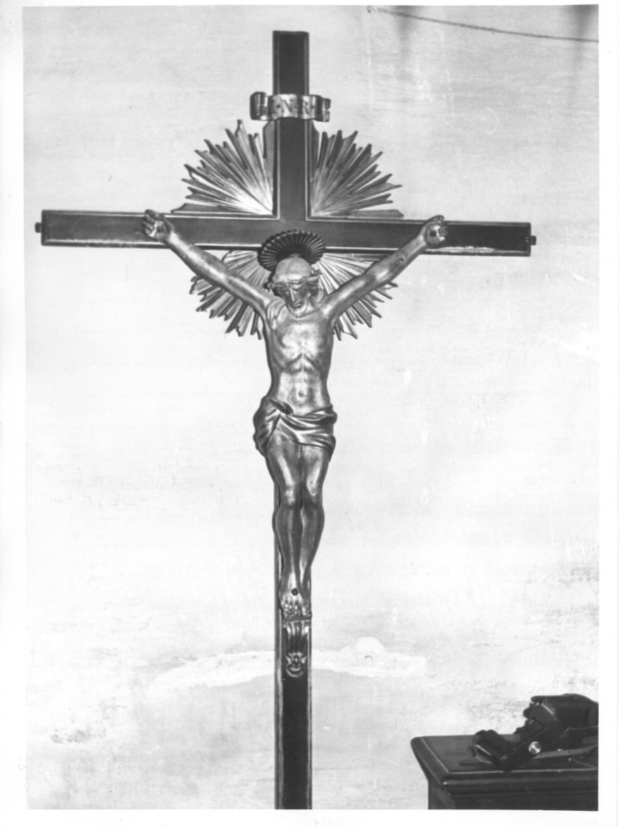 croce processionale - bottega Italia centrale (sec. XIX)