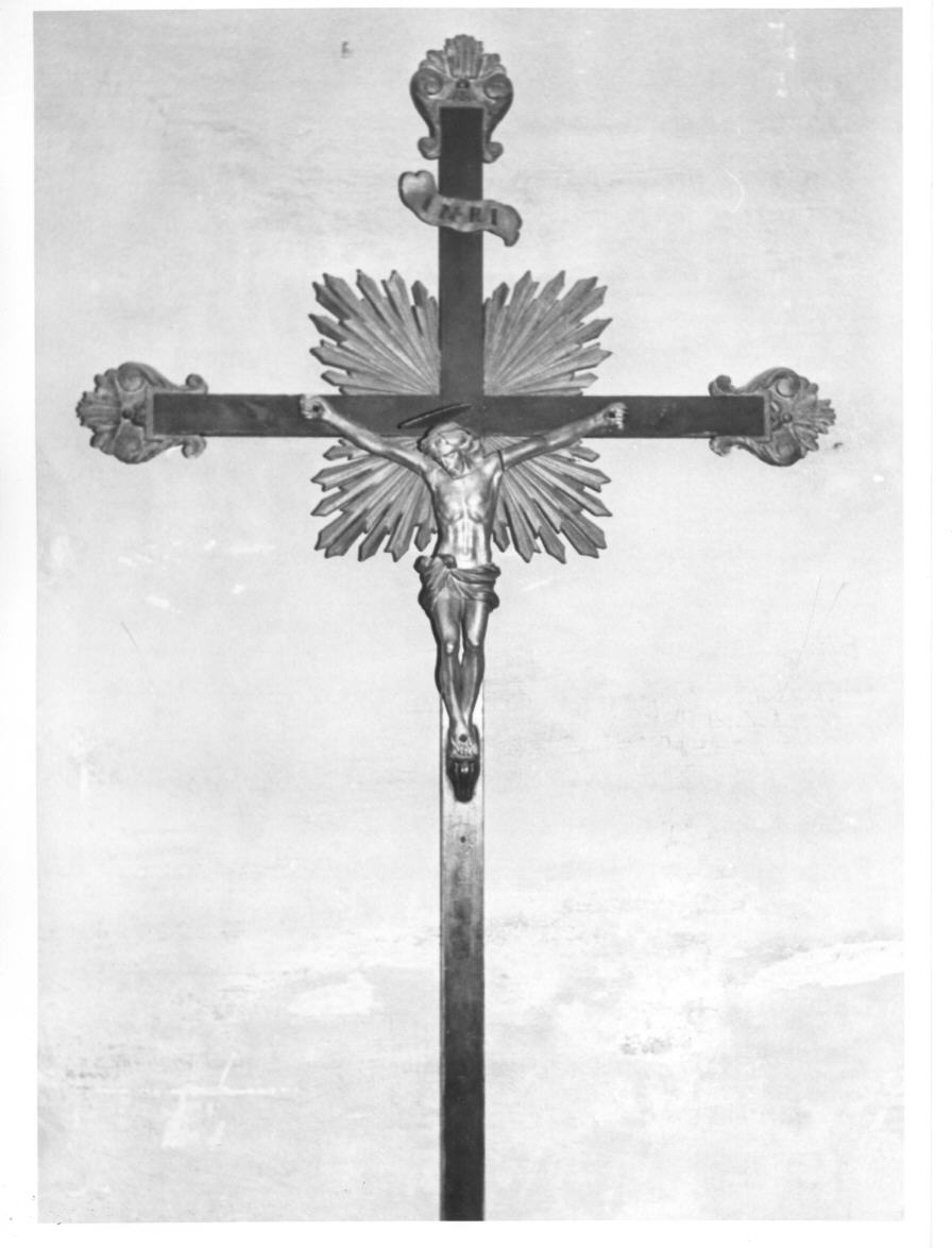 croce processionale - bottega Italia centrale (sec. XVIII)