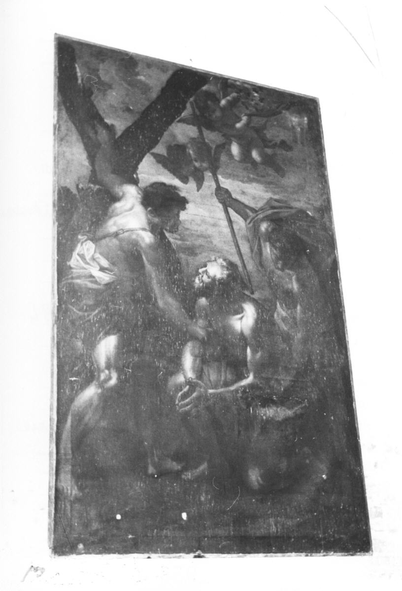 crocifissione di Sant'Andrea (dipinto) - ambito italiano (sec. XVII)