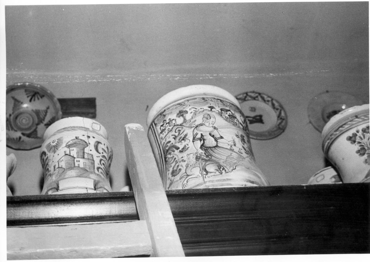 alberello - bottega derutese (secc. XVII/ XVIII)