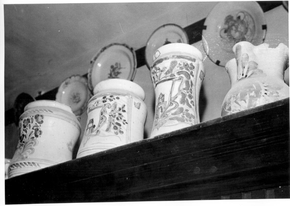 alberello - bottega derutese (secc. XVII/ XVIII)