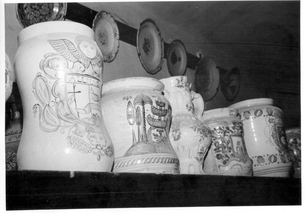 alberello - bottega derutese (secc. XVII/ XVIII)