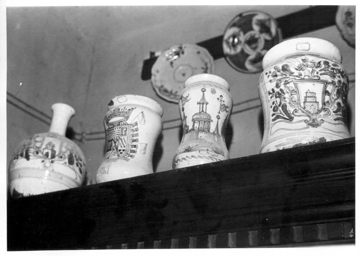 alberello - bottega derutese (secc. XVII/ XVIII)