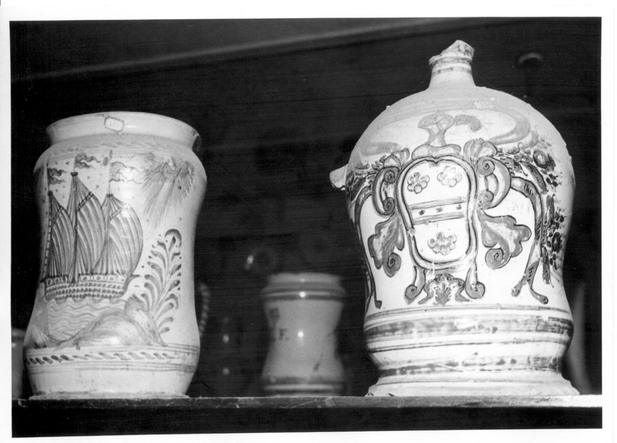 alberello - bottega derutese (secc. XVII/ XVIII)