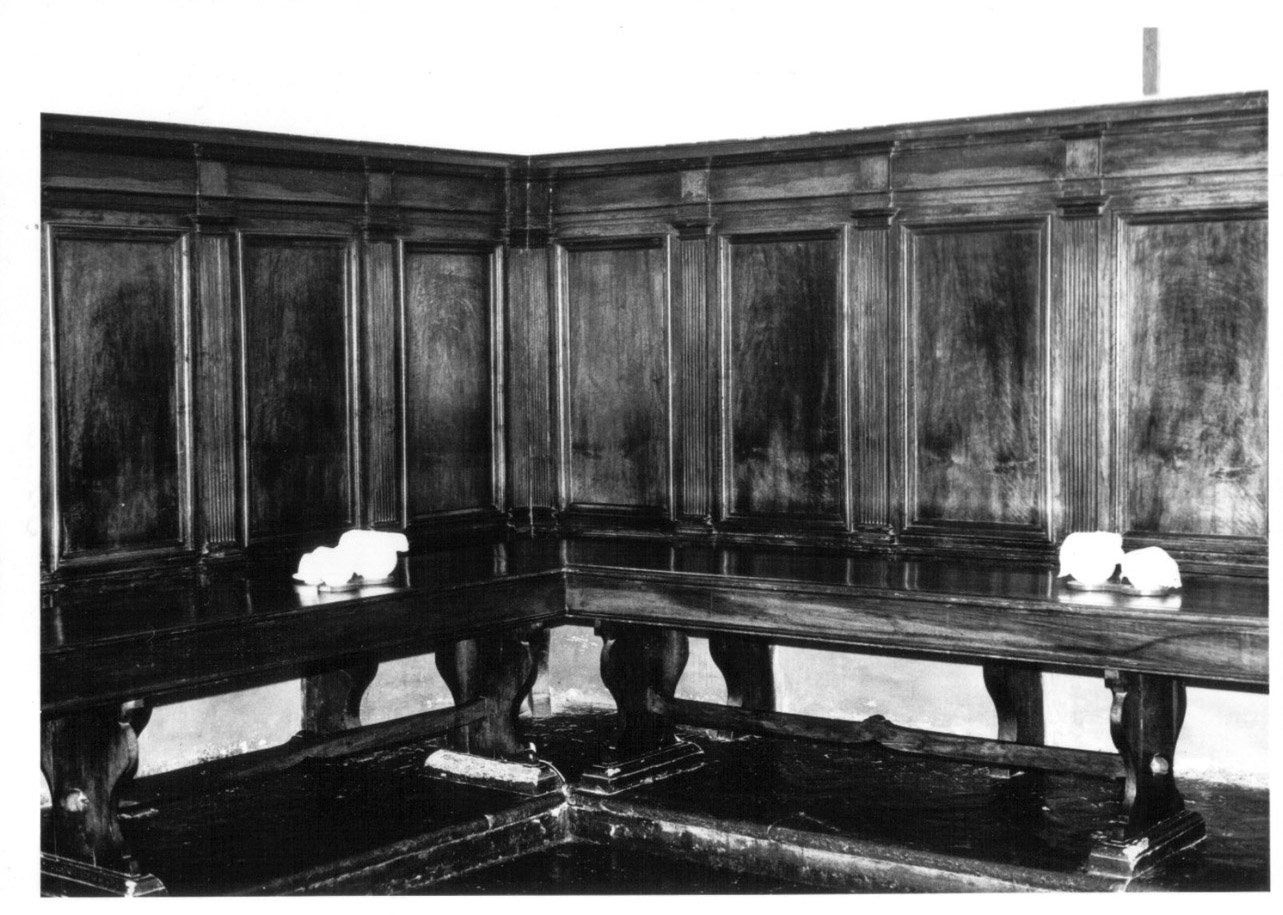 tavolo, opera isolata - bottega Italia centrale (sec. XVII)