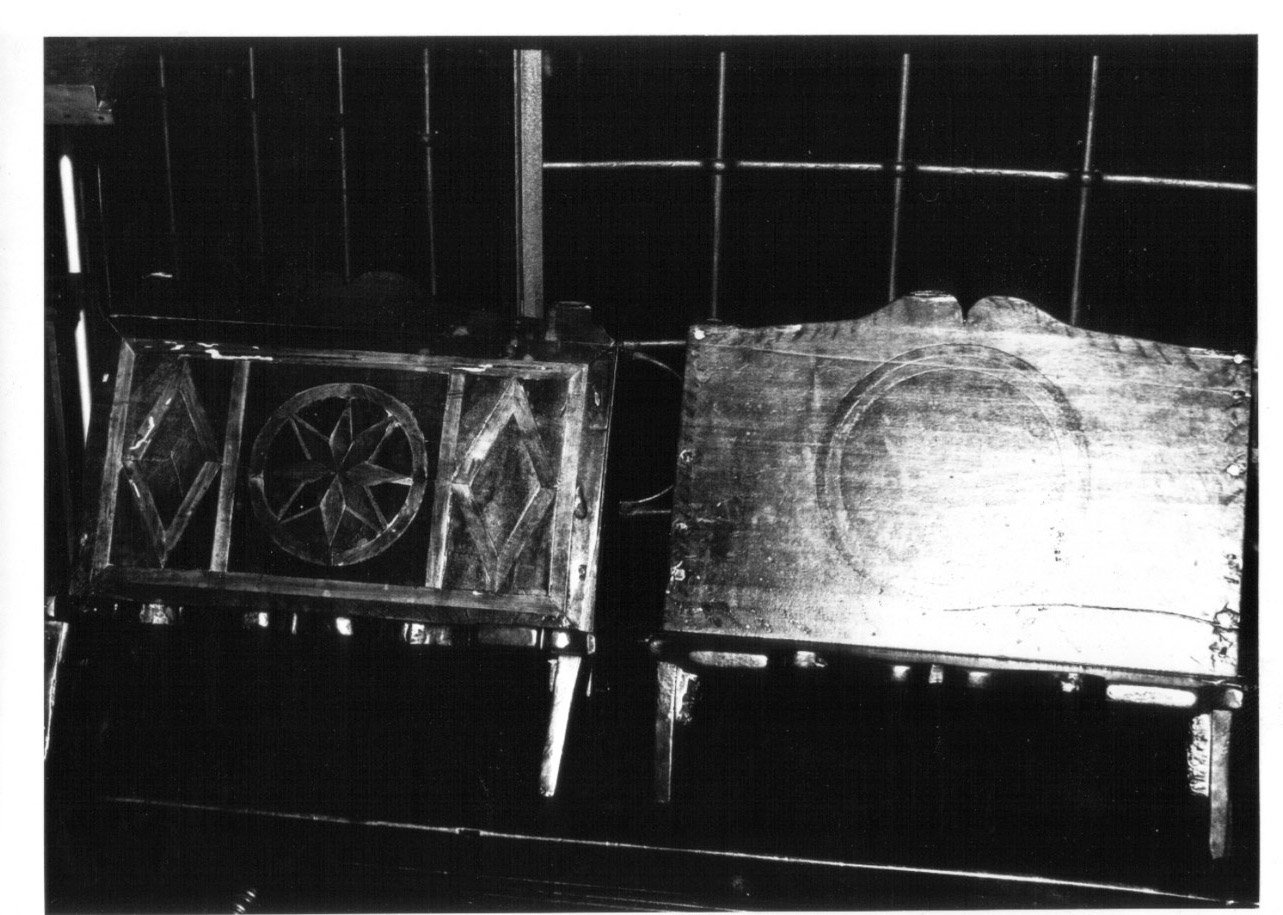 leggio d'altare, opera isolata - bottega Italia centrale (sec. XVII)